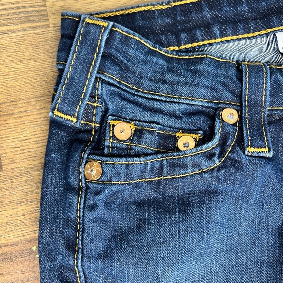 True Religion Low Rise Straight Leg Jeans - Picture 5 of 7
